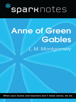 cover image of Anne of Green Gables (SparkNotes Literature Guide)